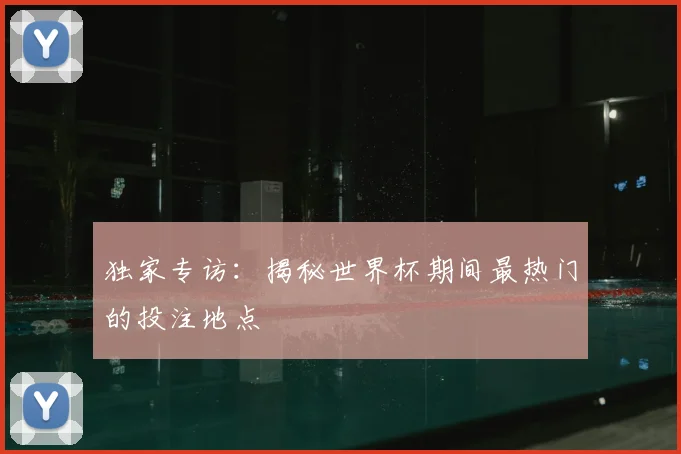 独家专访：揭秘世界杯期间最热门的投注地点